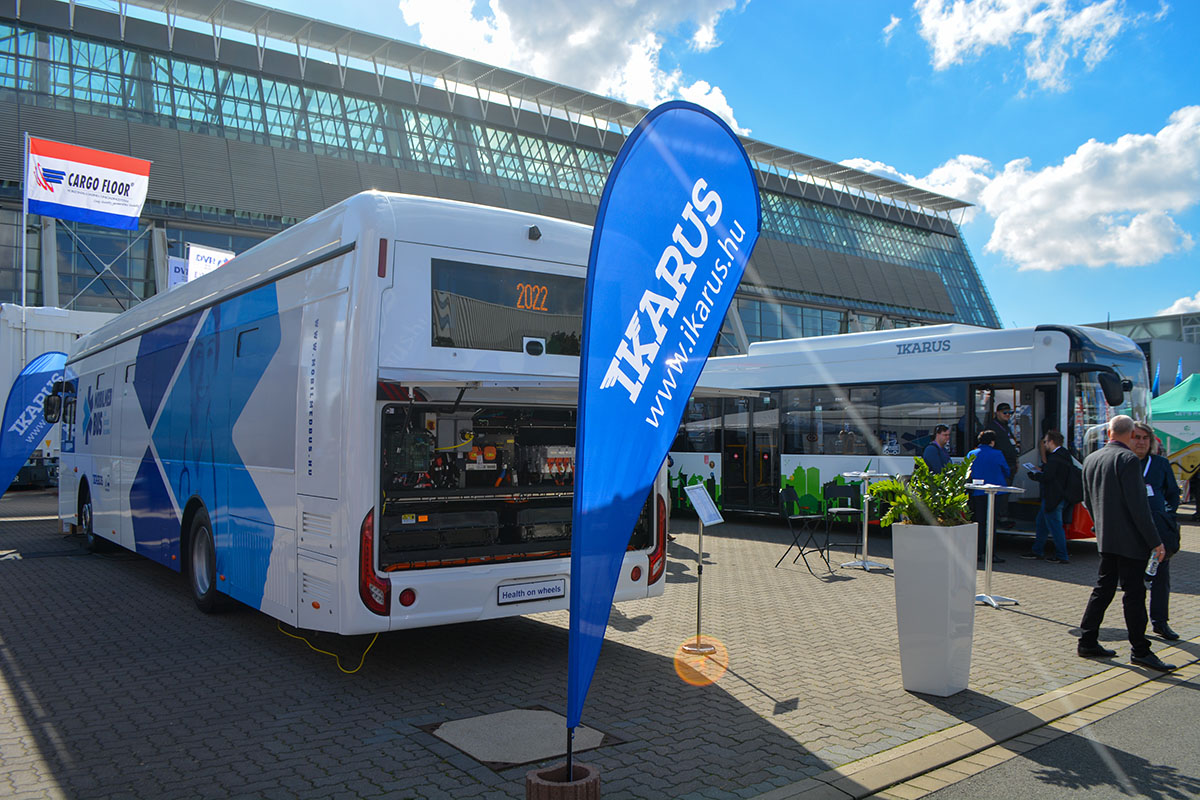 2023 Ikarus 120e Electric Bus Interior And Exterior Walkaround IAA  Transportation 2022 Hannover 